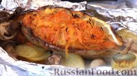 Фаршированная скумбрия, запеченная в духовке