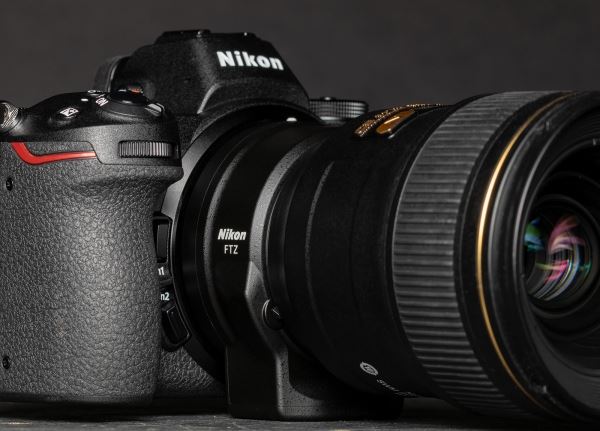 Как работает адаптер Nikon FTZ со старой оптикой?