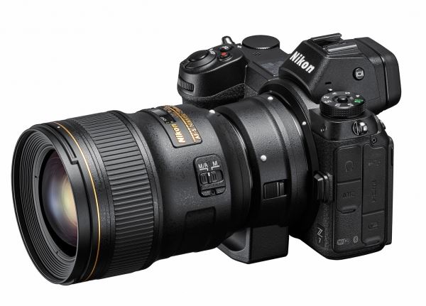 Как работает адаптер Nikon FTZ со старой оптикой?