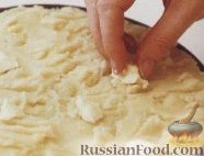 Пирог из рыбы и картофеля