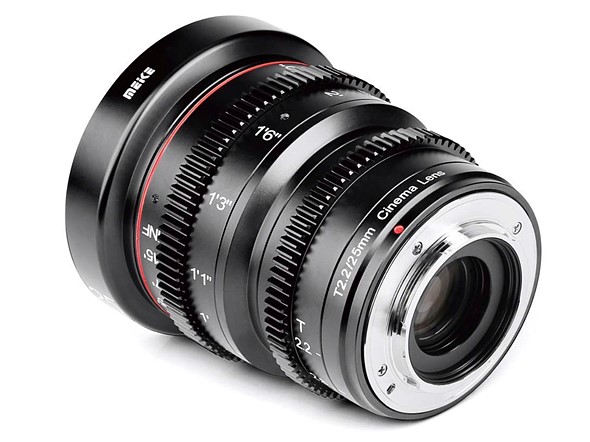 Кинообъектив Meike 25mm T2.2 для MFT